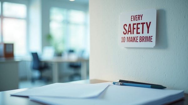 Keeping workplaces safe: updating safety signage for modern challenges